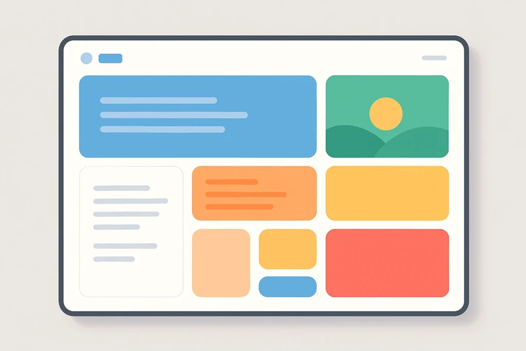 Bento grids add personality without chaos
